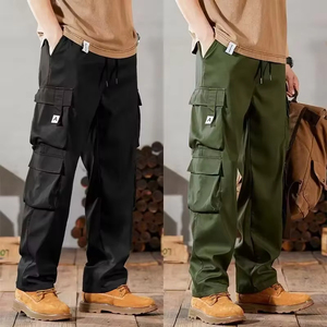 Pantalon de travail pour homme grande taille, décontracté, résistant à l'usure, pour l'été, pour chantier, coupe ample - Product Image 2