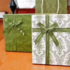 Luxe Parfumverpakking Geschenkdoos Tweedelig Deksel En Basis Vlinderdas Kartonnen Doos Voor Bruiloftsgasten - Product Image 2