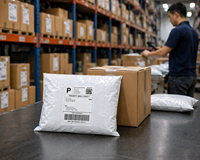 LR-A4-102-210-II Étiquettes de retour autocollantes détachables A4, 102 x 210 mm, adaptées aux envois DPD/UPS, 100 feuilles par boîte