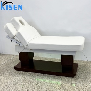 KISEN Modern Salon LED Salon Beauty Bed 4 Motors <b>Electric</b> Facial SPA Treatment Bed Massage <b>Tables</b> Suitable for Beauty Salons - Product Image 4