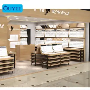 New Style Sunglass Store Display Case With Led Lights