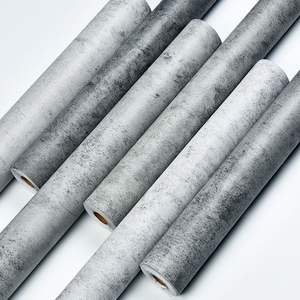 Papier peint en béton imperméable <span class=keywords><strong>gris</strong></span> 3D à l'aspect ciment Papier de contact <span class=keywords><strong>gris</strong></span> brumeux pour le style industriel rétro pour l'hôpital - Product Image 5