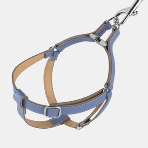 Harnais pour chien personnalisé, harnais à enfiler en cuir PU, boucle à ardillon, harnais de type H pour animaux de compagnie, articles en cuir pour chiens - Product Image 3