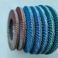 Disques à lamelles DONGTAI, vente en gros directe d'usine, outils abrasifs à support en fibre de verre pour le polissage de l'acier inoxydable, du métal et du bois
