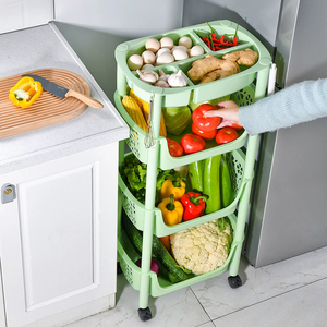 Organisateur domestique avec roues <span class=keywords><strong>chariot</strong></span> de rangement multi-couches <span class=keywords><strong>chariot</strong></span> organisateur d'espace <span class=keywords><strong>chariot</strong></span> de rangement de <span class=keywords><strong>cuisine</strong></span> <span class=keywords><strong>chariot</strong></span> de <span class=keywords><strong>cuisine</strong></span> - Product Image 5