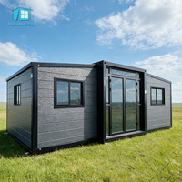 Maison Modulaire Préfabriquée de Luxe Conteneurisée à Distance, Tailles 20ft/30ft/40ft, Design Mid-Century Moderne, 2 Chambres, Utilisation Extérieure, Origine Shandong