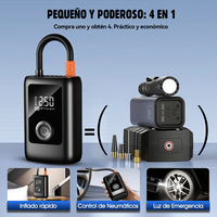 Gonfleur de pneu de compresseur d'air de voiture portable avec manomètre numérique Gonflage rapide Matériau ABS pour voitures-Vente en gros OEM