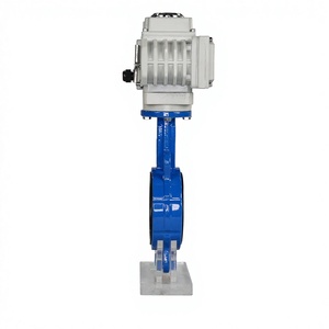 Venta Directa de Fábrica: Válvula de Mariposa Eléctrica Tipo Abrazadera, Válvula de Mariposa de PTFE con Actuador Modulante - Product Image 3