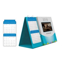 Planificateur de calendrier de bureau 2021 personnalisé 5 "lecteur LCD calendrier vidéo à écran tactile calendrier vidéo LCD promotionnel