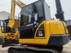 Miniexcavadora Komatsu PC56-7 de 5 toneladas de peso operativo, componente de motor principal Komatsu PC56-7 en venta, ¡la más vendida! - Product Image 2