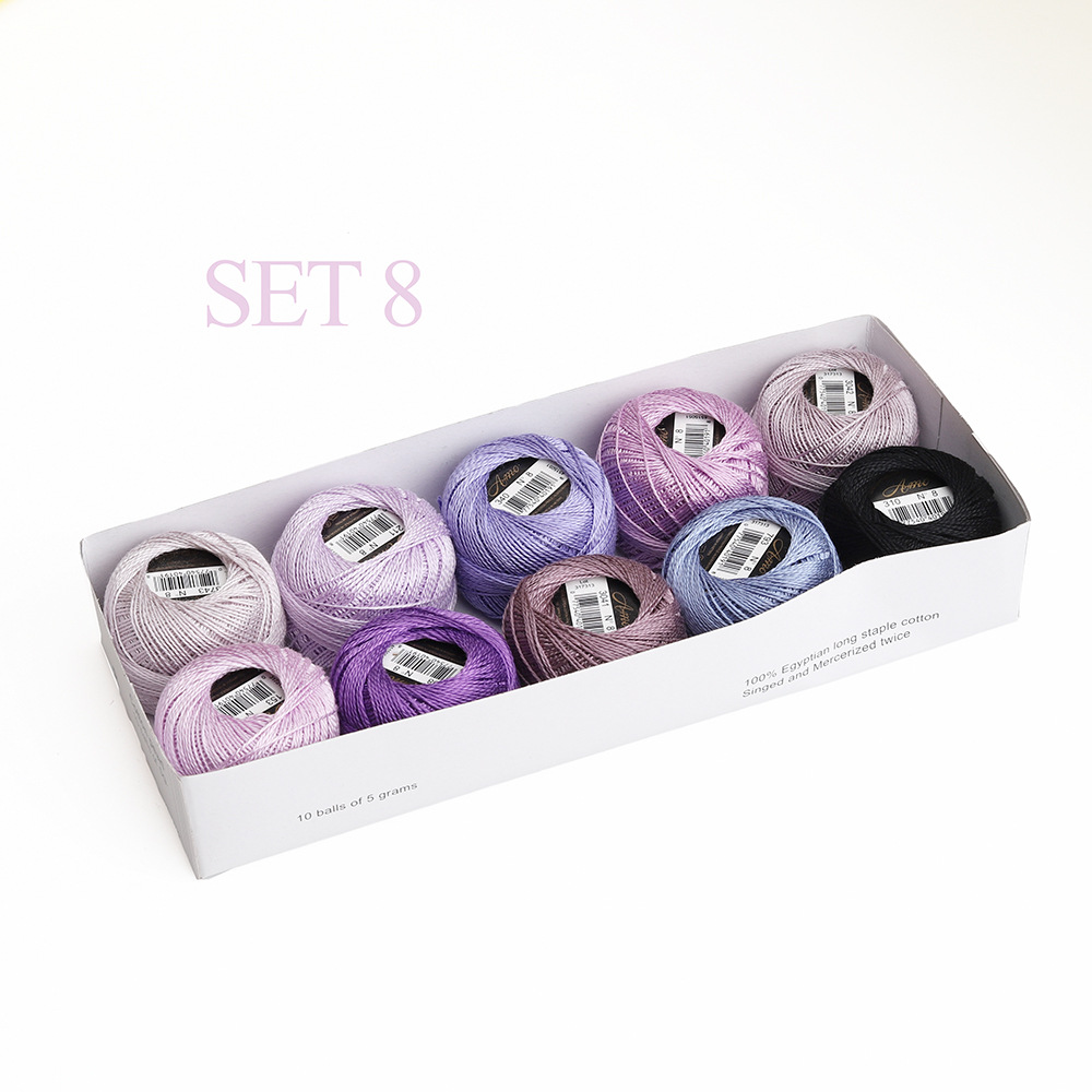 Pearl Cotton Thread Set 8