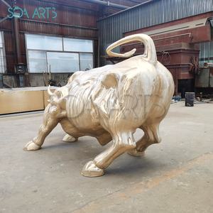 Giardino esterno personalizzato grande statua di ricarica in metallo muro di strada scultura 304 316 acciaio inossidabile Hotel all'aperto animale artigianale - Product Image 4