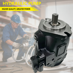 Pompe à pistons hydraulique à déplacement variable A10VO63EK2DS/53L-VUC11NOOP-S2383 OM-A10VSO63/53-B avec arbre à 14 cannelures pour hydraulique principale d'excavatrice moyenne - Product Image 3