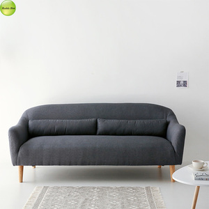 Living Room Sofa Modern Customized Color Cleanable Fabric Solid Wood Frame Top Quality Cheap Sofa - Product Image 2