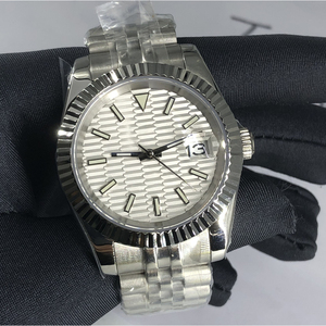 Men's Luxury Automatic <b>Mechanical</b> <b>Watch</b> with Stainless Steel Strap Triangle Rectangle Dial NH35 Movement Business Wristwatch - Product Image 5