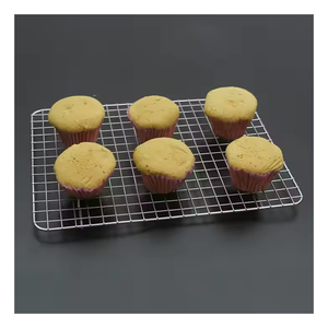 Suministro de rejilla para hornear de acero inoxidable Estante de enfriamiento de metal rectangular Estante de enfriamiento para hornear de acero inoxidable - Product Image 2