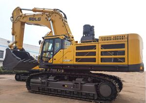 รถขุดตีนตะขาบ SDLG E6920H น้ำหนัก 91 ตัน ระบบไฮดรอลิก พร้อมเครื่องยนต์และส่วนประกอบหลักของปั๊ม ต้นฉบับ  สภาพดี - Product Image 3