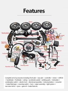 Conjunto de eje de transmisión de alta potencia 3000W 4000W 48V 60V 72v Carga 1000kg 2000kg con 1,1 M 1,2 M personalizar la longitud interior del eje - Product Image 2