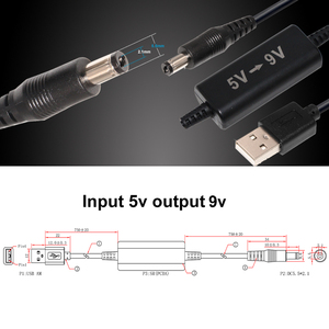 เครื่องแปลงไฟ DC เป็น DC แบบ USB 5V 12V 2A หม้อแปลงไฟแรงสูง บูสต์ สเต็ปอัพ คอนเวอร์เตอร์ - Product Image 2