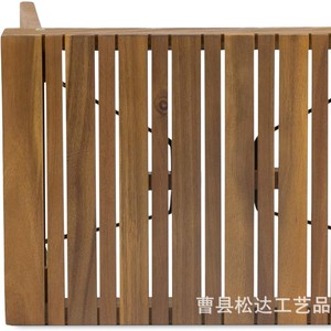 <b>Outdoor</b> folding wooden <b>side</b> <b>table</b>, foldable terrace alder wood <b>side</b> <b>table</b>, pool terrace small <b>outdoor</b> <b>table</b>. - Product Image 5