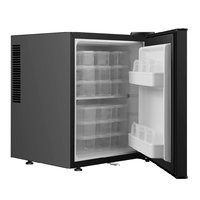 Réfrigérateur à porte unique à économie d'énergie avec capteur de dégivrage 30 litres Mini réfrigérateur de cuisine Réfrigérateur thermoélectrique Mini-bar