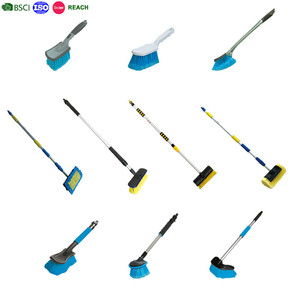 <span class=keywords><strong>Brosse</strong></span> de lavage de <span class=keywords><strong>voiture</strong></span> télescopique HONGBO noire avec matériaux PP/PVC/EVA et aluminium - Product Image 2
