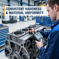 Pièces moulées en fonte ductile de haute qualité EN1563 GLS-600-3 GGG 60 70, moulage au sable, certifiées ISO9001, OEM/ODM disponibles