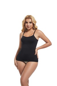 <span class=keywords><strong>Top</strong></span> Modellante da Donna per Commercio Estero, Canotta Senza Cuciture con Spalline Regolabili, Effetto Snellente - Product Image 6