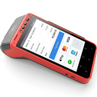 Terminal Punto de Venta Android 11 con NFC de 5.5 Pulgadas para Kioscos de Pago, Terminal de Transporte Público, con Impresora Z100