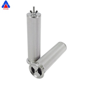 Élément filtrant en maille métallique sinterisée de haute qualité Huahang, acier inoxydable 304, cartouche filtrante sinterisée - Product Image 1
