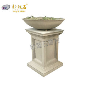 Nueva Maceta de Piedra Mágica GRC, Estilo Europeo, para Exteriores, para Proyectos de Jardinificación en Hoteles, Centros Comerciales y Propiedades Inmobiliarias - Product Image 2