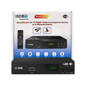 Decodificador de Televisión EWBS BML H.264 FTA de 1080P Full Seg, Directo de Fábrica, para África y Latinoamérica, Receptor ISDB-T - Product Image 2