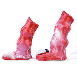 Penisvergrößerung Spritz-Kondom Ejakulationsverzögerung Neu <span class=keywords><strong>Penis</strong></span>-Hülle Wiederverwendbare Dildo-Hülle Dicker Extender Sexspielzeug für Männer - Product Image 4