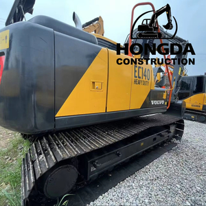 Excavatrice Volvo EC 140 d'occasion et vendue à chaud dans le monde, équipement robuste de 14 tonnes, pompe de boîte de vitesses de moteur d'origine, d'occasion - Product Image 1