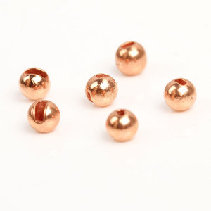 2026 White Egret Fly Tying F-type Tungsten Round Slotted Sinker Beads Modelo 01 para Pesaje de Nymphs - Marca FUN - Product Image 3