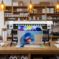 Plotter Eco Solvente Allprint Certificado de 1.6m (5.2ft) con Cabezal XP600-V para Etiquetas, Flex y Pancartas Publicitarias - Nuevo
