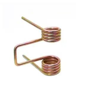 spring manufacturing Custom dual torsion spring copper torsion spring