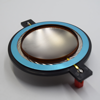 Haut-parleur à bobine mobile de 3 pouces de haute qualité 2025, diaphragme entièrement en titane pour pilote de compression haute fréquence