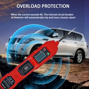 823 cho xe thông minh <span class=keywords><strong>Circuit</strong></span> <span class=keywords><strong>Tester</strong></span> với LED hiển thị điện áp-USB powered, tương thích với 3.5-36V DC xe - Product Image 4