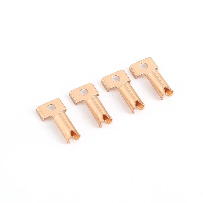 Hot Sale Bullet Type Crimp Terminal Koperen Messing Stekker Draad Connector Accessoires Medische Elektrische Toepassingen