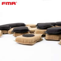 Coussinets de casque unisexe FMA TB1478 'Yunlin' en mousse à mémoire de forme double couche, super confortables, protection extérieure, système de suspension tactique
