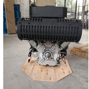 Động Cơ Xăng Khởi Động Bằng Điện 4 Thì Xi Lanh Đôi 37HP Động Cơ Xăng 27KW LIFAN 2V90F Làm Mát Bằng Không Khí - Product Image 4