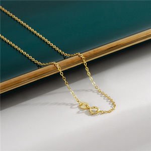 महिलाओं के लिए थोक साधारण हार के बिना 18k सोना - Product Image 4