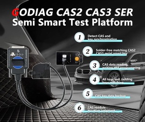 宝马检测CAS与Xhorse VVDI/K518Pro/OBDSTAR一起工作的GODIAG CAS2 CAS3 SER半智能测试平台 - Product Image 6