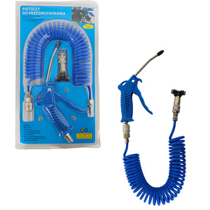 Ensemble de pistolets à air comprimé robustes avec tuyau en PU anti-réflexion, outil pneumatique pour le dépoussiérage des camions -001 - Product Image 1