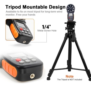 BT-100 cầm tay kỹ thuật số máy đo gió CFM Meter đo cho HVAC Drone Air Flow Velocity thử nghiệm gió lạnh 14 ℉-113 ℉ gió - Product Image 3