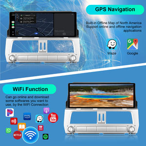 Reproductor <span class=keywords><strong>de</strong></span> DVD para Auto Android con Pantalla CarPlay <span class=keywords><strong>de</strong></span> 12.3 Pulgadas, Directo <span class=keywords><strong>de</strong></span> Fábrica, para TOYOTA PRADO 150 2018-, Multimedia, Video, Estéreo, WIFI, DSP, Radio BT - Product Image 4