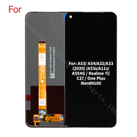 Écran LCD pour Oppo A53/A54/A32/A33(2020)/A53s/A11s/A55-4G/Realme 7i/C17/OnePlus NordN100 - 1 an de garantie - FHD QGD - Dureté saphir