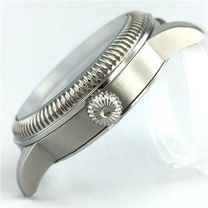 Coque de montre avec cadran pour pièce de monnaie, étui en acier inoxydable poli de saphir <span class=keywords><strong>6497</strong></span> 6498, <span class=keywords><strong>mouvement</strong></span> de enroulement à la main, taille de 44MM - Product Image 3