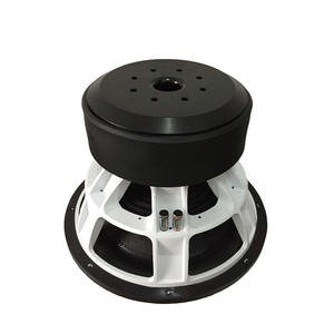 Subwoofers audio pour voiture à double bobine de 12, <span class=keywords><strong>15</strong></span> et 18 pouces avec cône en papier, contour en mousse, cadre en aluminium, alimentation 12V/24V CC - Product Image 2